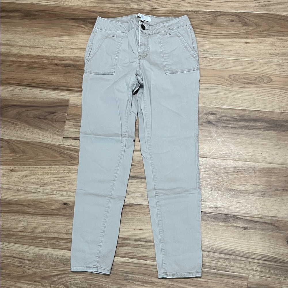 1822 Denim Women's Straight Leg Jeans in Beige
